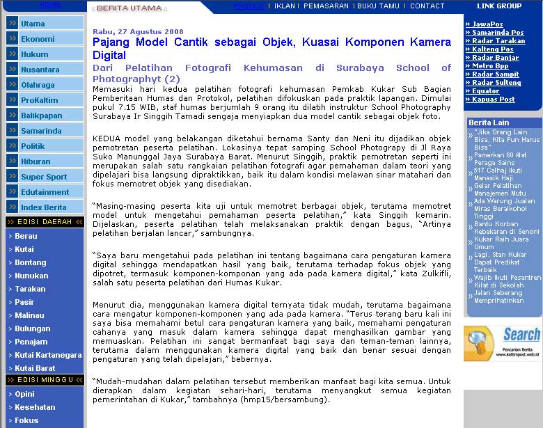 Pajang Model Cantik sebagai Objek, Kuasai Komponen Kamera Digital